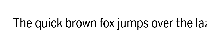Preview of benton sans cond regular