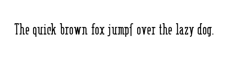 Preview of berlin email serif