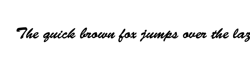 Preview of bermuda script regular