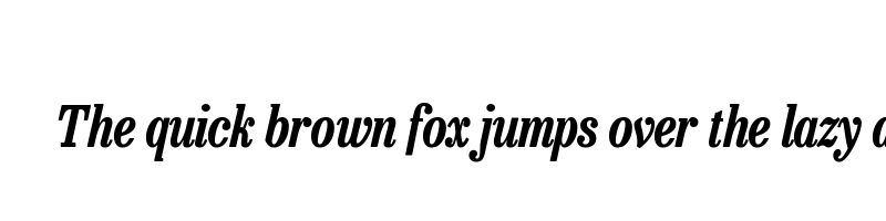 Preview of besley condensed semiitalic
