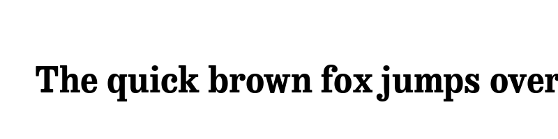 Preview of besley narrow bold