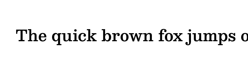 Preview of besley semi bold