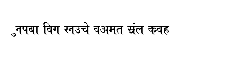Preview of BHARTIYA HINDI 081 Normal
