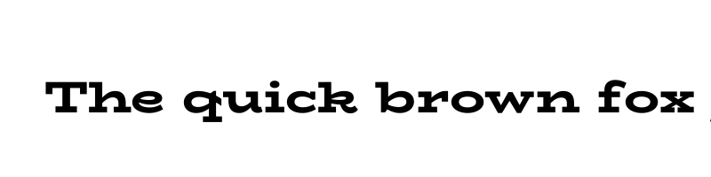 Preview of biorhyme semi expanded extra bold