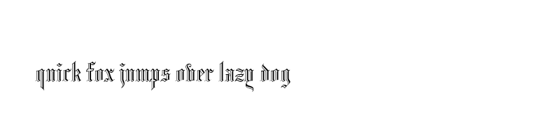 Preview of Blackletter686 BT Regular