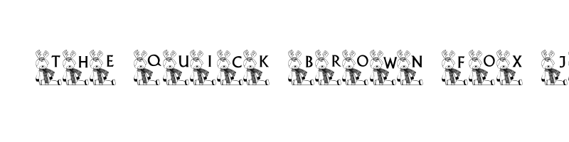 Preview of blitzys font