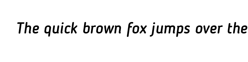 Preview of blogger sans medium italic
