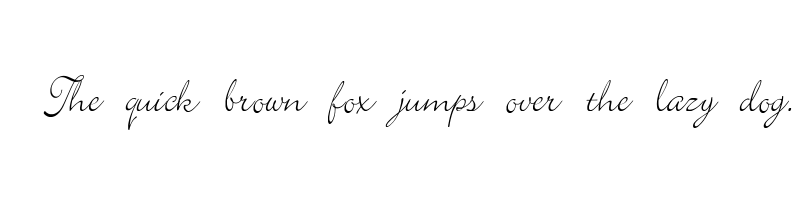 Preview of blooming elegant sans