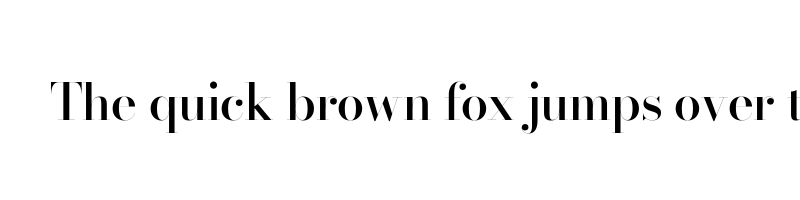 Preview of bodoni 72 medium