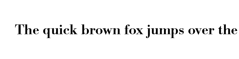 Preview of bodoni antiqua urw bold
