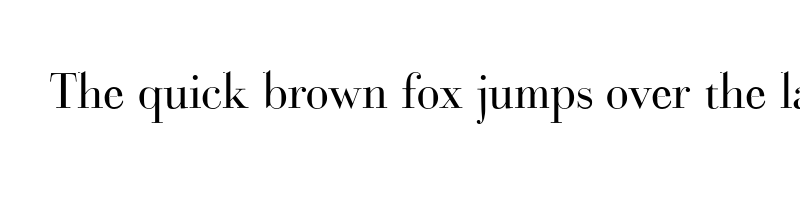 Preview of bodoni classic pro a