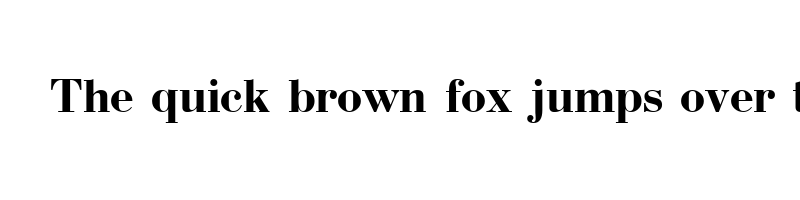 Preview of bodoni ctt bold