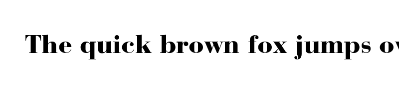 Preview of bodoni recut black ssi black