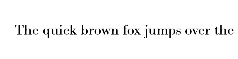 Preview of bodoni t wide
