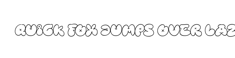 Preview of Bubble Street Outline