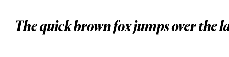 Preview of Canela BoldItalic Trial