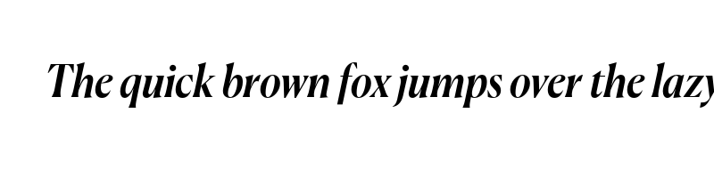 Preview of Canela MediumItalic Trial