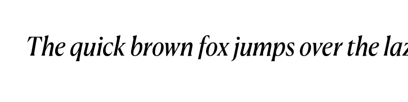 Preview of CanelaDeck RegularItalic Trial