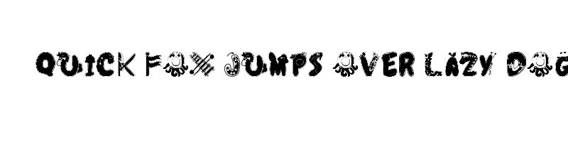 Preview of Colorful Decorative Alphabet SVG