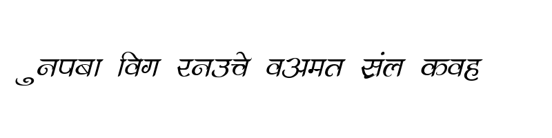 Preview of DevLys 300 Italic