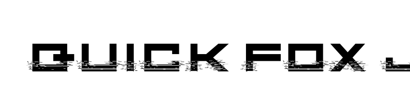 Preview of Digital Glitch otf