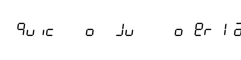 Preview of DigitTech7 Italic