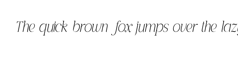 Preview of Fantasi Women Italic