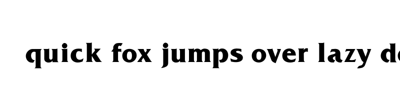 Preview of Friz Quadrata Bold