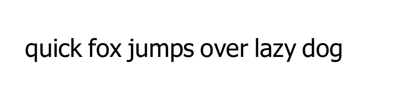 font preview of H Sima