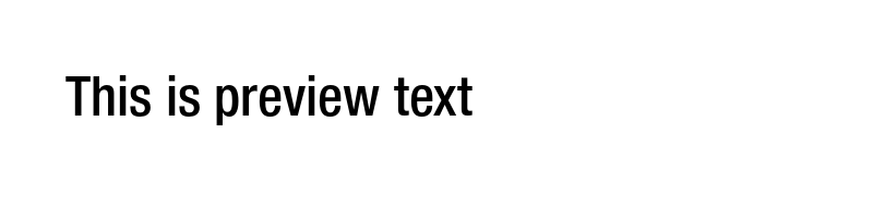 Preview of Helvetica Neue 67 Medium Condensed