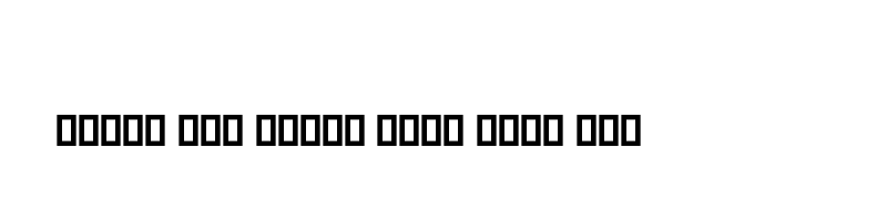 font preview of Hend Font Regular