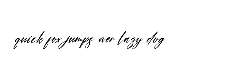 Preview of Hirarki Signature Italic