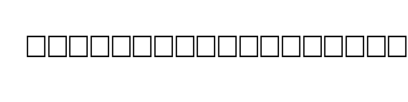 font preview of HNORMAL