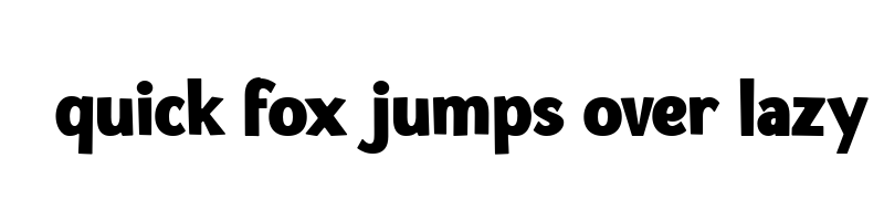 font preview of Hokuba Grabs