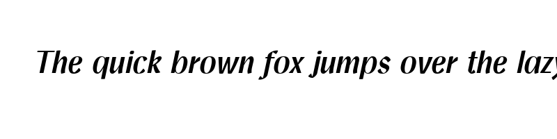 font preview of Homade BoldItalic
