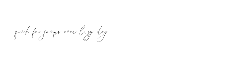 font preview of Homylane Dremyntine