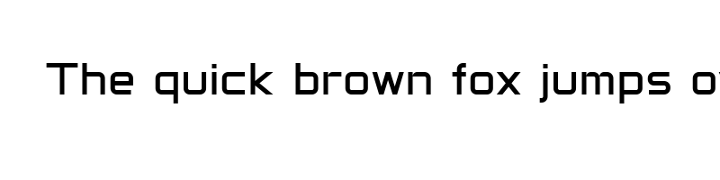 font preview of Horyzen Bold