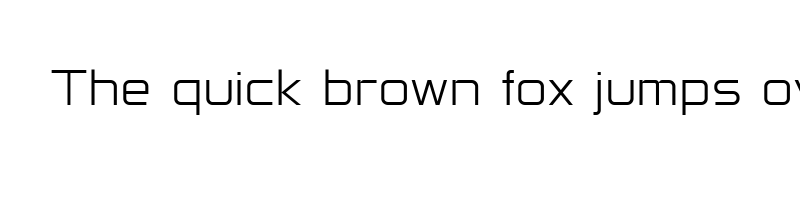 font preview of Horyzen Light