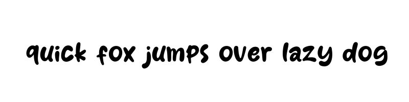 font preview of Jhal Muri