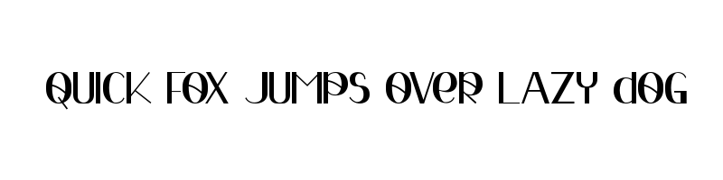 font preview of Jode DisplayOne