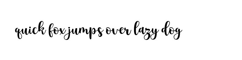 font preview of July Girl