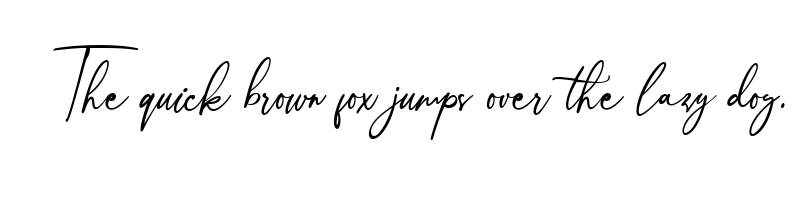 font preview of Kaitlyn
