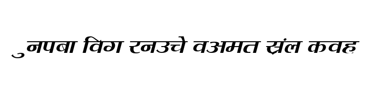 font preview of KALAKAR VIKRANT Normal