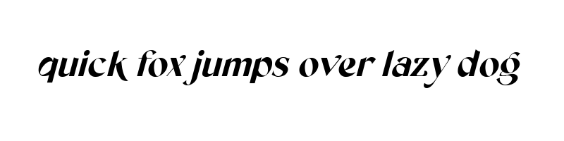 Preview of Keystone Italic