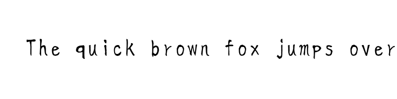 Preview of Kouzan Brush Font Sousyo
