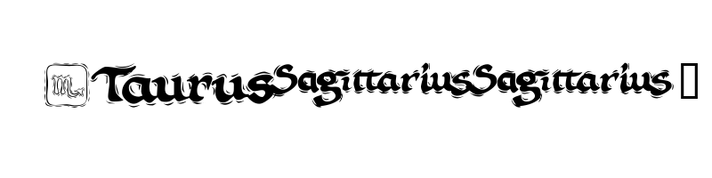 font preview of KR Astro 1 Regular