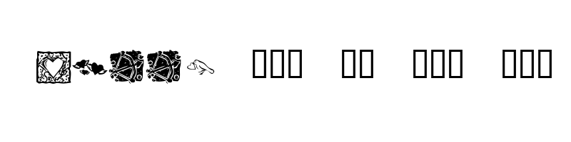 font preview of KR Be Mine Always Regular
