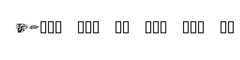 font preview of KR Crystal's Badgers Regular