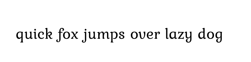 font preview of Kurale Regular