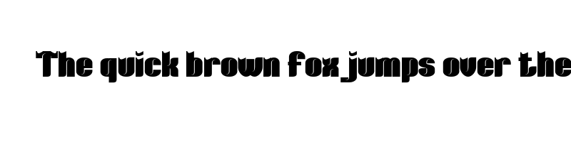 font preview of Kuximen Heavy